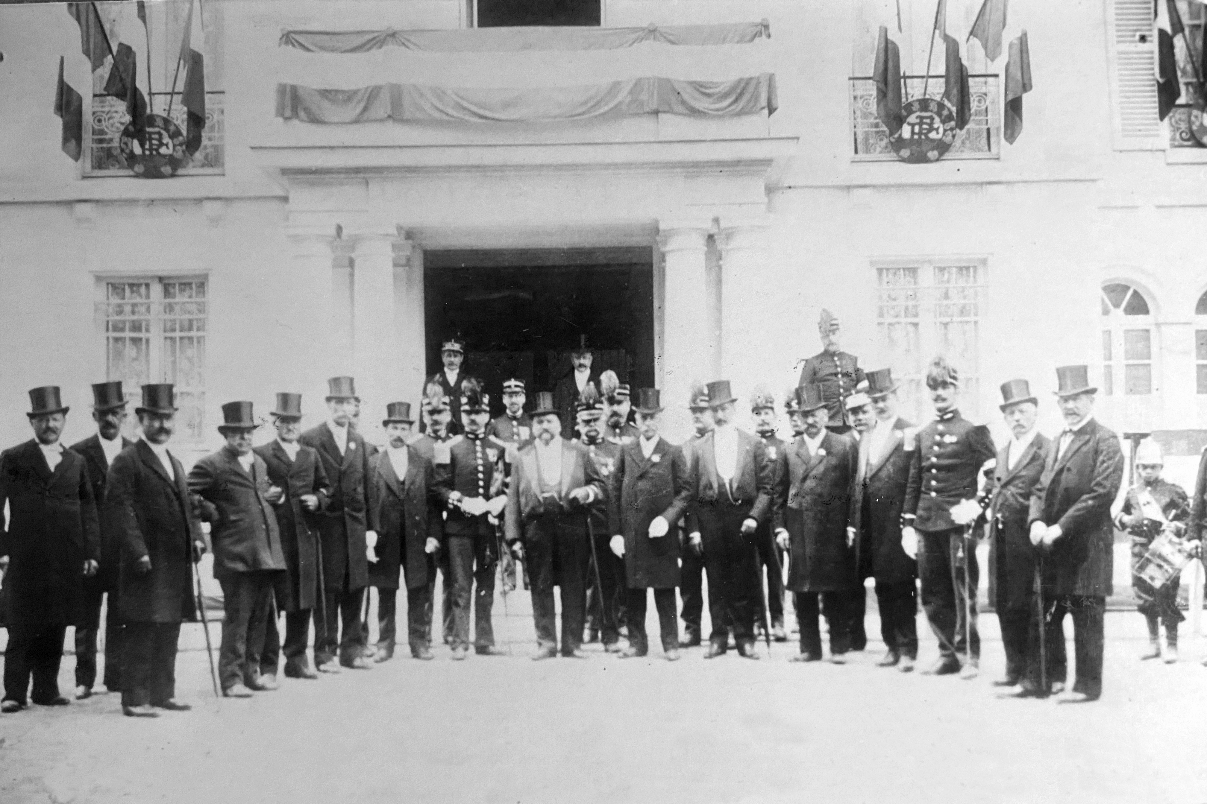 Inauguration de la maire en 1912